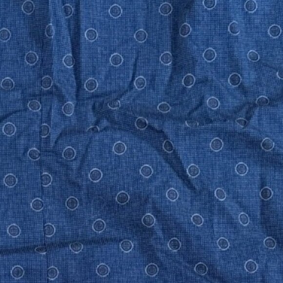 Danini Shirt Mens Modern Fit Navy Short Sleeve Button Up XX-Large 100% Cotton - Picture 3 of 8